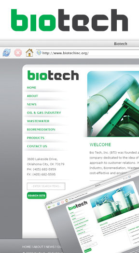Web Portfolio - Bio Tech website