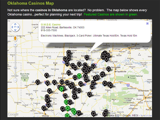 Interactive location web map