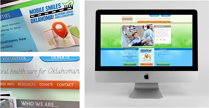 Oklahoma Association Website Design